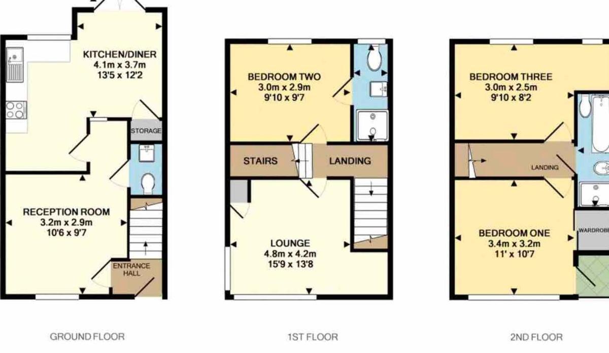Comfortable 3-Storey House With Free Car Parking Manchester Ngoại thất bức ảnh